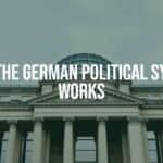 German parliament building (Reichstag), modern architecture with glass dome, symbolic of democracy, federal system, political stability, realistic and professional style.