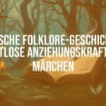 A mystical German forest scene with fairy tale elements, old book with glowing runes, enchanted atmosphere, soft lighting, illustrative style.