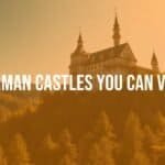 Majestic German castle on a hill, fairytale style, surrounded by lush forest, sunny day, realistic.