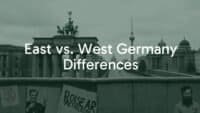 Divided Berlin with East and West Germany, Cold War era, contrasting cityscapes, Berlin Wall, historical photograph style.