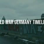 Divided Berlin with the Berlin Wall, Cold War era, contrasting East and West sides, historical tension, realistic style.