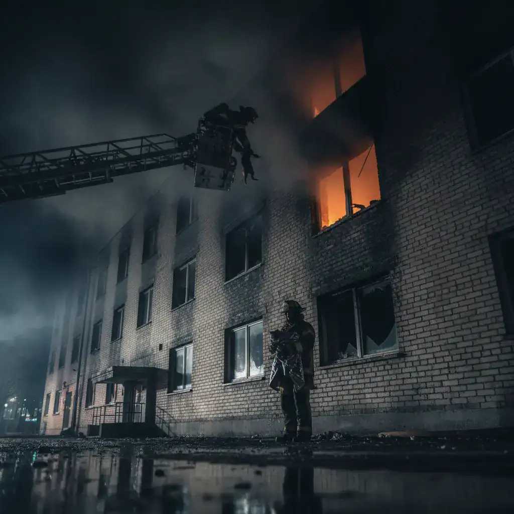 Firefighters Rescue Cats from Burning Apartment in Hamburg; Three ...
