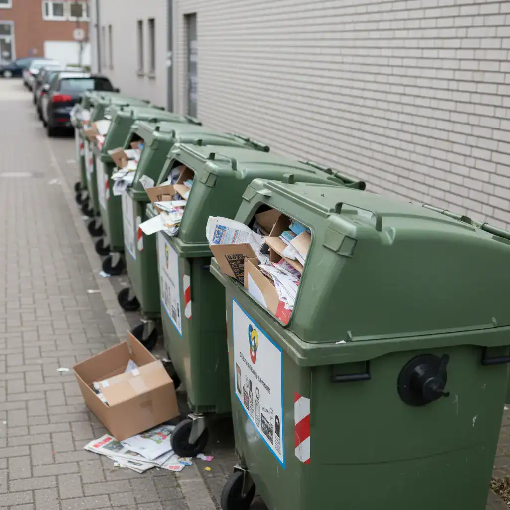 Hamburg Recycling Centers Closed, Waste Collection Delayed for Public ...