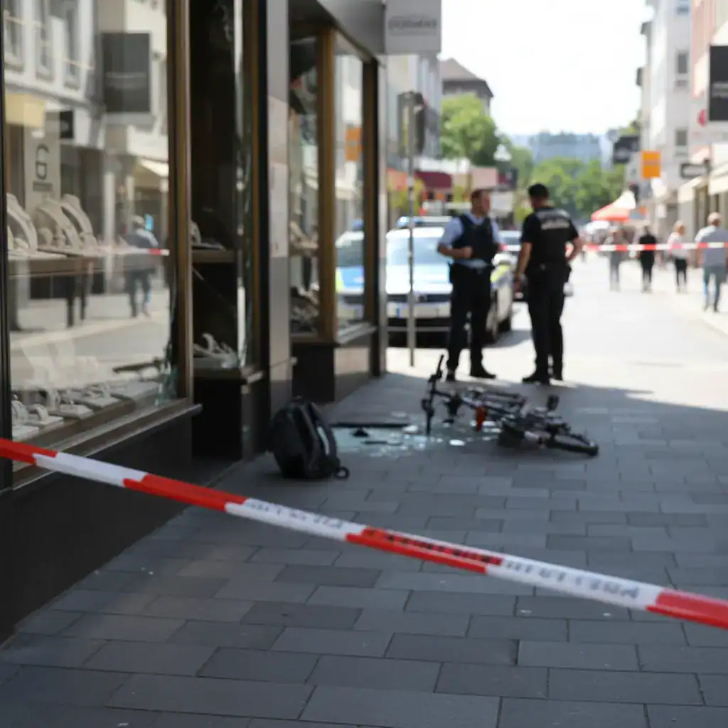 Robrey Armed Robbery at Hamburg Jeweler: Suspect Escapes on Bicycle ...